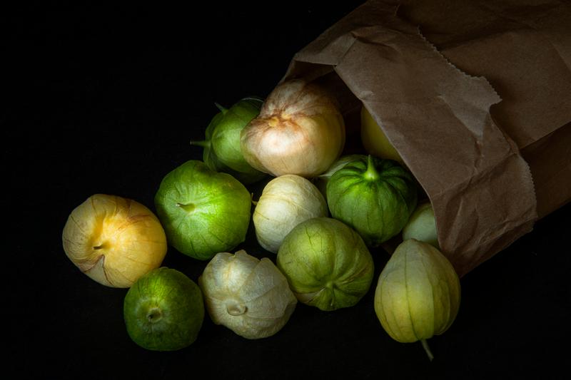 Tomatillo harvest, 2020