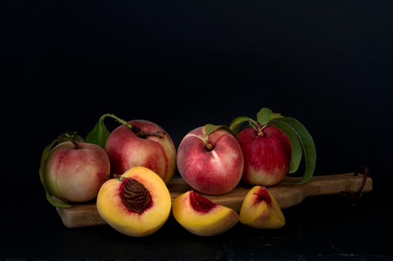 Peach harvest, 2020